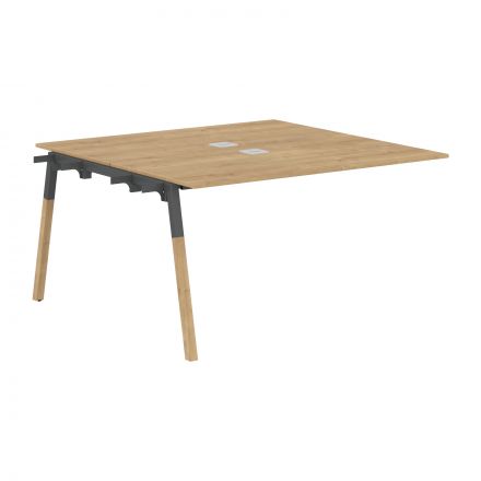 Стол приставной FIWST 1313 Дуб Гамильтон/Черный графит-Бук 1380х1370х733 FORTA Стол приставной FIWST 1313 Дуб Гамильтон/Черный графит-Бук 1380х1370х733 FORTA