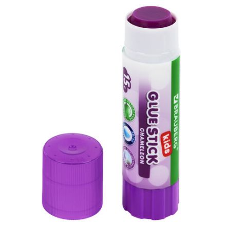 Клей-карандаш BRAUBERG KIDS 15 г, обесцвечивающийся после высыхания, 271711 Клей-карандаш BRAUBERG KIDS 15 г, обесцвечивающийся после высыхания, 271711