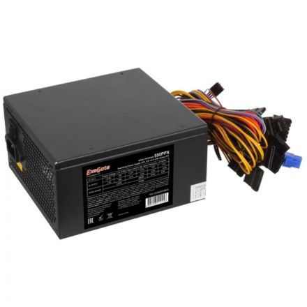 Блок питания ExeGate 550W 550PPX ATX, 14cm fan, black (EX282073RUS) Блок питания ExeGate 550W 550PPX ATX, 14cm fan, black (EX282073RUS)