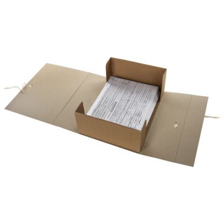 Короб архивный STAFF, А4 (240х330 мм), 100 мм, 2 завязки, переплетный картон, до 900 листов, 111956 Короб архивный STAFF, А4 (240х330 мм), 100 мм, 2 завязки, переплетный картон, до 900 листов, 111956