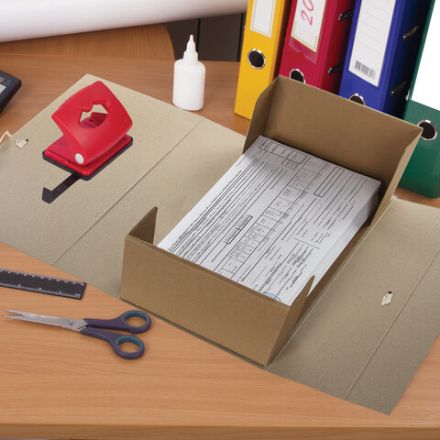 Короб архивный STAFF, А4 (240х330 мм), 100 мм, 2 завязки, переплетный картон, до 900 листов, 111956 Короб архивный STAFF, А4 (240х330 мм), 100 мм, 2 завязки, переплетный картон, до 900 листов, 111956