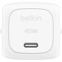 Зарядное устройство сет. Belkin(WCA013kq1MWH-B6)BoostCh.USB-C,PD каб:1м бел