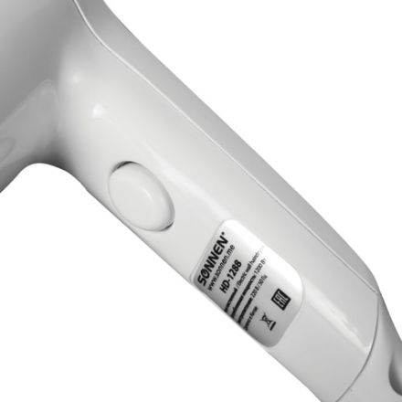 Фен для волос настенный SONNEN HD-1288, 1200 Вт, пластиковый корпус, 2 скорости, белый, 604196 Фен для волос настенный SONNEN HD-1288, 1200 Вт, пластиковый корпус, 2 скорости, белый, 604196