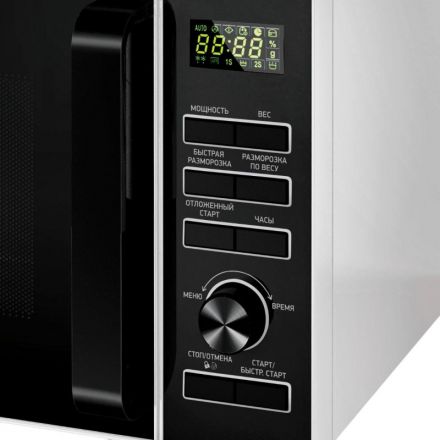 Микроволновая печь BBK 25MWS-970T/WB white 25л, 900Вт Микроволновая печь BBK 25MWS-970T/WB white 25л, 900Вт