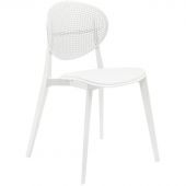 Стул для столовых SHT-S111-P белый/белый Стул для столовых SHT-S111-P белый/белый