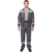 Костюм рабочий летний муж. л22-КБР т.сер./св.сер (р.60-62) 194-200 Костюм рабочий летний муж. л22-КБР т.сер./св.сер (р.60-62) 194-200