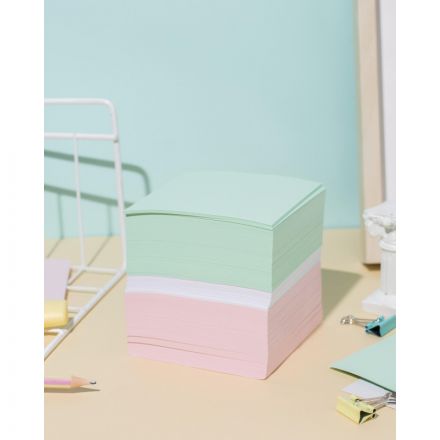 Блок для записей ATTACHE запасной 9х9х9 цветной блок 80 г Блок для записей ATTACHE запасной 9х9х9 цветной блок 80 г