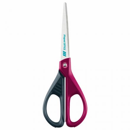 Ножницы MAPED (Франция) "Essential Green", 170 мм, ассорти, цвет ассорти, 468002