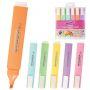 Набор текстовыделителей ЮНЛАНДИЯ 6 шт., АССОРТИ, "COLORSTAR PASTEL", линия 1-4 мм, 151717