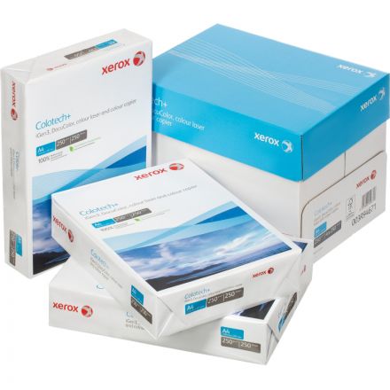 Бумага для цв.лазер.печ. Xerox Colotech + ( A4, 250 г/кв.м, 250)
