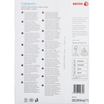 Бумага для цв.лазер.печ. Xerox Colotech + ( A4, 250 г/кв.м, 250)
