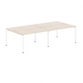 Стол 4-х местный XWST 2814 Бук Тиара/Белый 2806х1406х750 XTEN-S