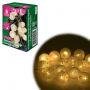 Электрогирлянда-нить комнатная "Шарики" 1,8 м, 16 LED, серебро, тёплый белый, батарейки, ЗОЛОТАЯ СКАЗКА, 592559