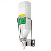 Дозатор локтевой настенный для флаконов диспенсопак (нерж.сталь) Дозатор локтевой настенный для флаконов диспенсопак (нерж.сталь)