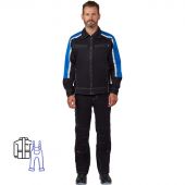 Костюм рабочий летний муж л34-КПК т.син/вас(100%х/б) р.48-50/182-188 (Джет) Костюм рабочий летний муж л34-КПК т.син/вас(100%х/б) р.48-50/182-188 (Джет)