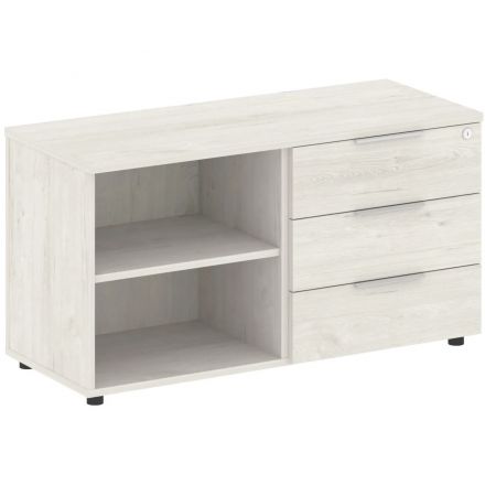 Тумба сервисная Metal System опорная Б.ТС-2 1096x450x580 Дуб Наварра