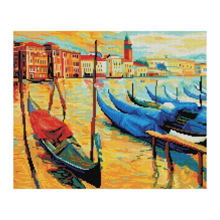Алмазная мозаика ТРИ СОВЫ "Венеция", 40*50см, холст, картонная коробка с пластиковой ручкой Алмазная мозаика ТРИ СОВЫ "Венеция", 40*50см, холст, картонная коробка с пластиковой ручкой
