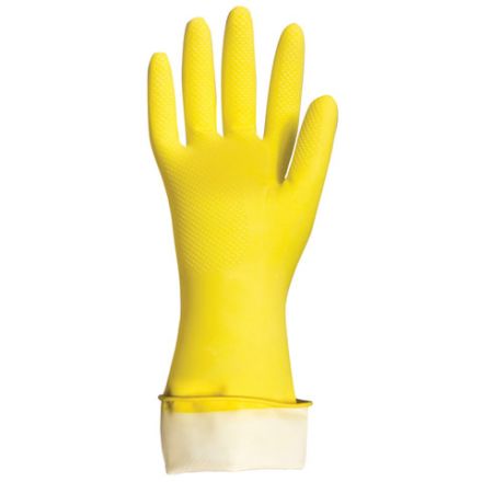 Перчатки МНОГОРАЗОВЫЕ латексные LAIMA "ПРЕМИУМ", хлопчатобумажное напыление, СВЕРХПЛОТНЫЕ, размер 7-8, M (средний), желтые, вес 60 г, 600571 Перчатки МНОГОРАЗОВЫЕ латексные LAIMA "ПРЕМИУМ", хлопчатобумажное напыление, СВЕРХПЛОТНЫЕ, размер 7-8, M (средний), желтые, вес 60 г, 600571