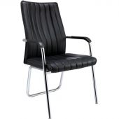 Конференц-кресло BN_TQ_Echair-811 VPU кожзам черный, хром Конференц-кресло BN_TQ_Echair-811 VPU кожзам черный, хром