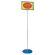 Стойка-инфодержатель напольная (ценникодержатель), 210x300 мм, А4, сталь, СИНЯЯ, BRAUBERG, 291034