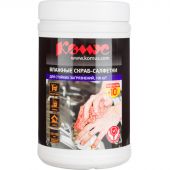 Салфетки влажные КОМУС СКРАБ для очист ки рук от сильн загряз-ний 100+10шт Салфетки влажные КОМУС СКРАБ для очист ки рук от сильн загряз-ний 100+10шт