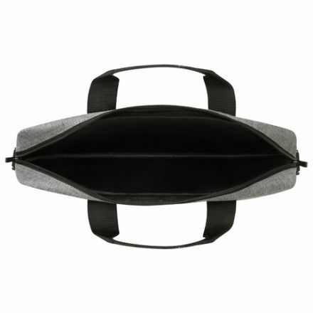 Сумка портфель HEIKKI PERSPECTIVE (ХЕЙКИ) с отделением для ноутбука 15,6", с карманом, серая, 29х40х7 см, 272595