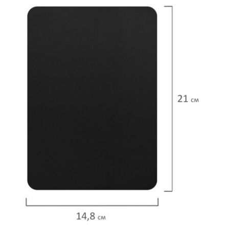 Табличка меловая А5 (14,8x21 см), КОМПЛЕКТ 10 штук, пластиковая, 0,5 мм, ЧЕРНАЯ, BRAUBERG, 291301 Табличка меловая А5 (14,8x21 см), КОМПЛЕКТ 10 штук, пластиковая, 0,5 мм, ЧЕРНАЯ, BRAUBERG, 291301