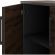 Шкаф Kobor распашной HR/2-90/40/M 900x400x850 Черный муар/Дуб чарльстон