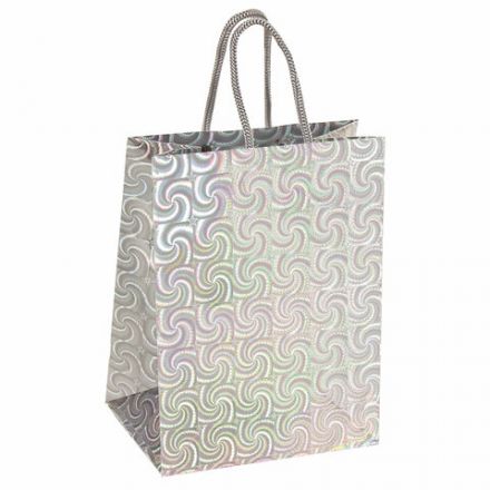 Пакет подарочный (1 штука) 18x10x23 см, ЗОЛОТАЯ СКАЗКА голография, ассорти 4 цвета, 606606 Пакет подарочный (1 штука) 18x10x23 см, ЗОЛОТАЯ СКАЗКА голография, ассорти 4 цвета, 606606