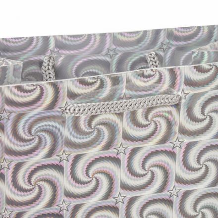 Пакет подарочный (1 штука) 18x10x23 см, ЗОЛОТАЯ СКАЗКА голография, ассорти 4 цвета, 606606 Пакет подарочный (1 штука) 18x10x23 см, ЗОЛОТАЯ СКАЗКА голография, ассорти 4 цвета, 606606