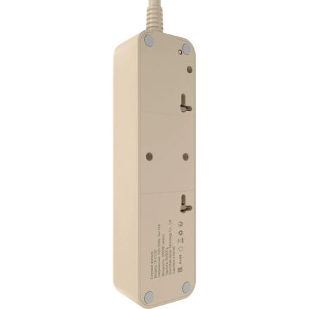 Сетевой фильтр AGNI 3/2м,слоновая кость(TP-FD3E-2m-ivory)