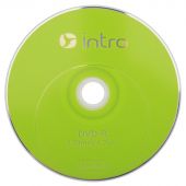 Носители информации DVD-R INTRO 16х 4,7GB Shrink 10 шт. в упаковке