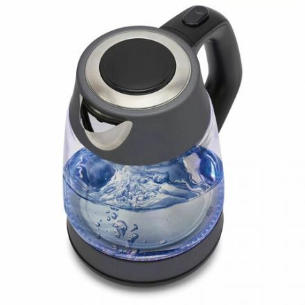 Чайник POLARIS PWK 1760CGL, 1,7 л, 1850-2150 Вт, закрытый нагревательный элемент, стекло, графитовый, 37418 Чайник POLARIS PWK 1760CGL, 1,7 л, 1850-2150 Вт, закрытый нагревательный элемент, стекло, графитовый, 37418