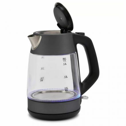 Чайник POLARIS PWK 1760CGL, 1,7 л, 1850-2150 Вт, закрытый нагревательный элемент, стекло, графитовый, 37418 Чайник POLARIS PWK 1760CGL, 1,7 л, 1850-2150 Вт, закрытый нагревательный элемент, стекло, графитовый, 37418