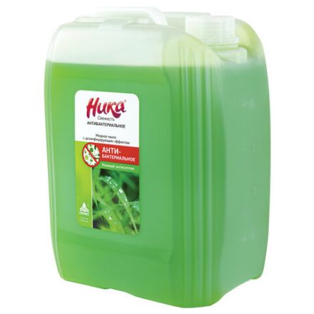 Мыло жидкое дезинфицирующее 5 л, НИКА "Свежесть", антибактериальное Мыло жидкое дезинфицирующее 5 л, НИКА "Свежесть", антибактериальное