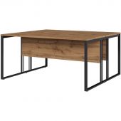 Рабочая станция Easy Loft 241S006 Ш1580 2раб.места дуб натур