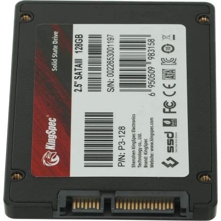 SSD накопитель Kingspec SATA-III 128GB P3-128 2.5
