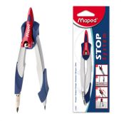 Циркуль MAPED (Франция) "Stop System", 130 мм, металлический, грифель 2 мм, блистер, 019600 Циркуль MAPED (Франция) "Stop System", 130 мм, металлический, грифель 2 мм, блистер, 019600