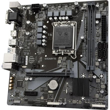 Материнская плата Gigabyte H610M H V2 DDR4, s1700, H610, 2xDDR4  mATX