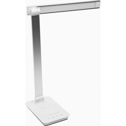 Светильник Ultraflash UF-834 C01 бел (Led настол, 8Вт, 5 ССТ, ночник, зар.)