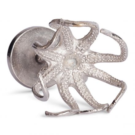 Подсвечник Secret de Maison Октопус2/Octopus2 (мод. 3933) алюминиевый сплав, 17х16,5х25,5см, серебряный