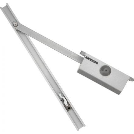 Доводчик дверной Rexant со скользящей тягой на дверь весом до 65 кг Доводчик дверной Rexant со скользящей тягой на дверь весом до 65 кг