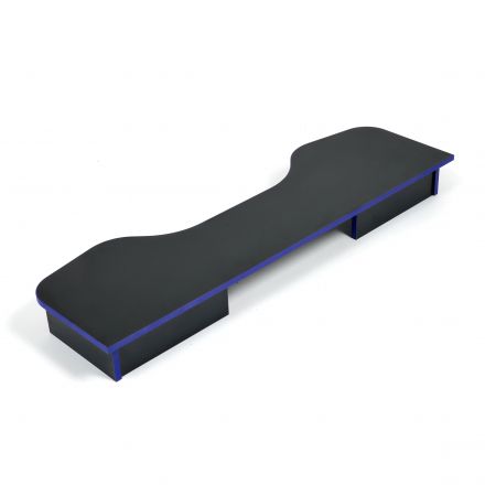 Надстройка StrikeTop (120) NEO, black/blue, черный/синяя кромка