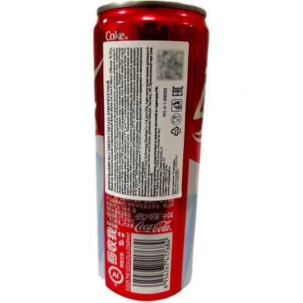 Напиток Coca Cola Кока-Кола газ ж/б 330 мл