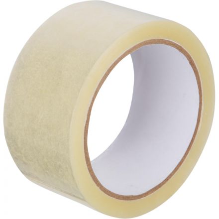 Клейкая лента упаковочная 48мм х 66м 38мкр прозрачная 6 шт/уп СПб Клейкая лента упаковочная 48мм х 66м 38мкр прозрачная 6 шт/уп СПб