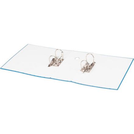 Папка-регистратор BRAUBERG с двумя арочными механизмами (до 800 листов), покрытие ПВХ, 125 мм, синяя, 226054