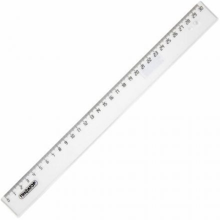Линейка пластиковая 30 см, ПИФАГОР, прозрачная, бесцветная, 210611 Линейка пластиковая 30 см, ПИФАГОР, прозрачная, бесцветная, 210611