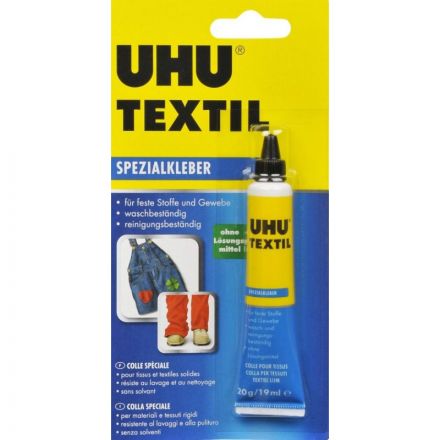 Клей UHU Textil специальный для ткани и текстильных материалов,20г (40300) Клей UHU Textil специальный для ткани и текстильных материалов,20г (40300)