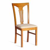 Стул Tetchair Гермес/ Hermes дерево гевея, 43х49х94см, Espresso, ткань бежевая (S178Tetchair4)