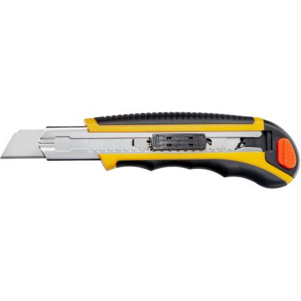 Нож универсальный Attache Selection с прорезиненными вставками (ширина лезвия 18 мм)